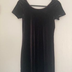 Laura Ashley Brown Velvet Dress